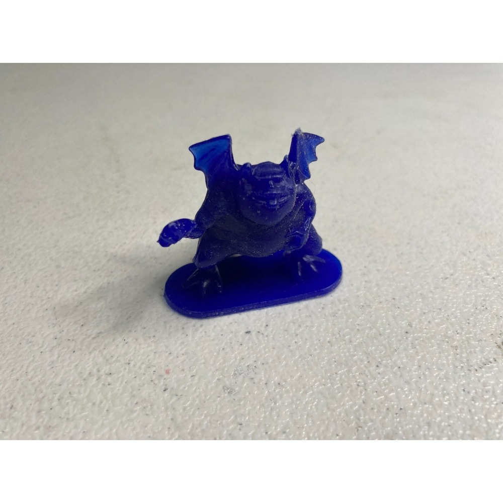 Vintage Durham Fantasy Fortress Full sculpt Figure Blue Demon Gargoyle Hong Kong